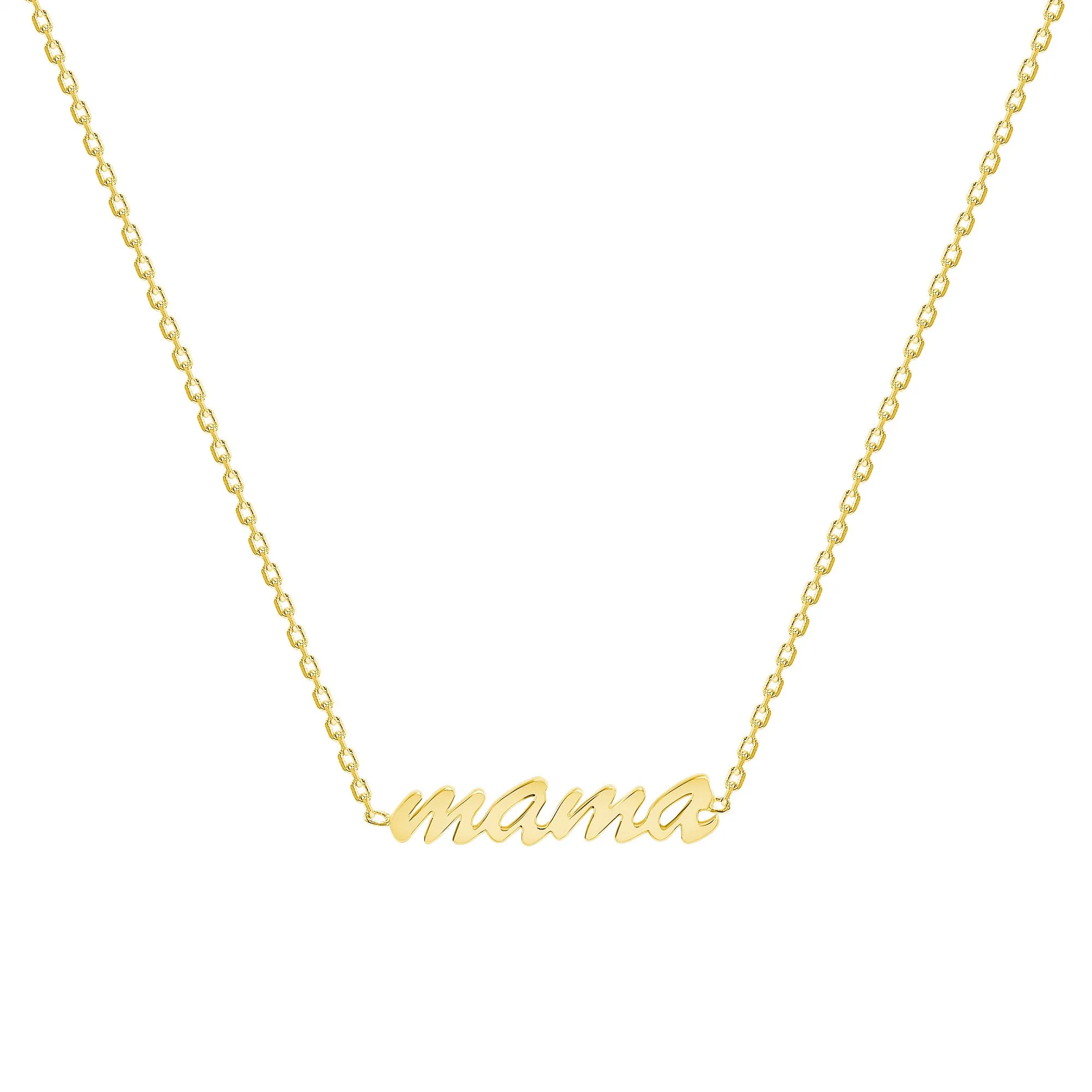 14K Yellow Gold mama Pendant