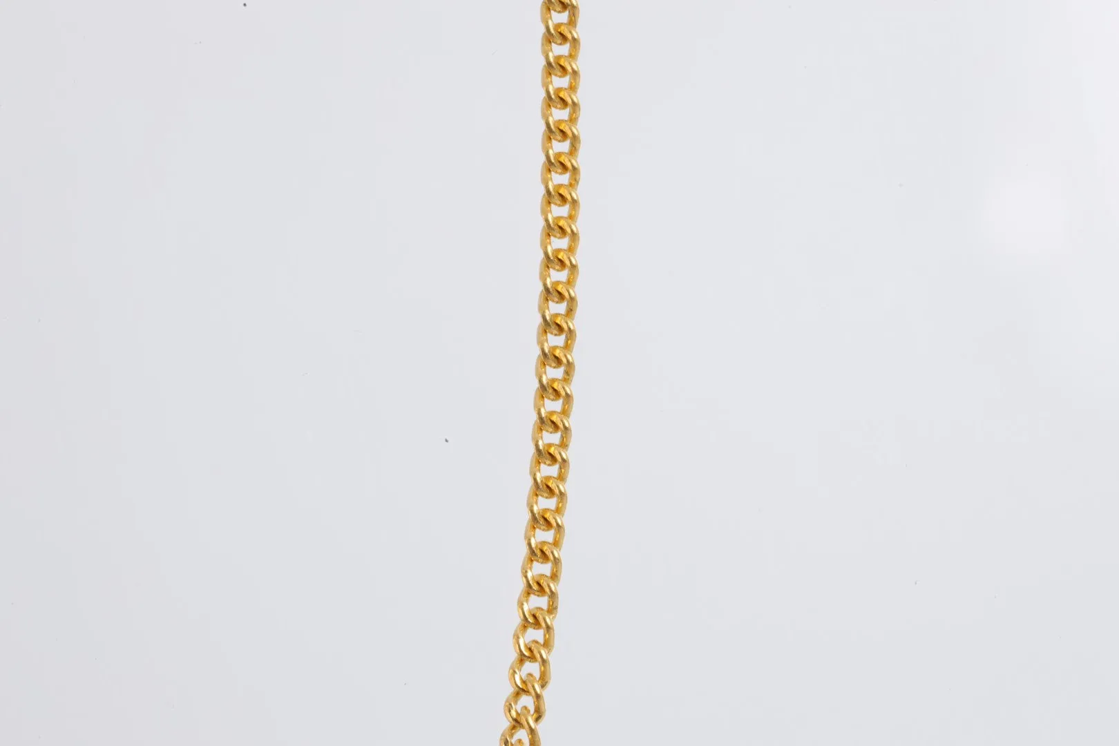 17" 24k Yellow Gold Curb Chain (7.61g.)