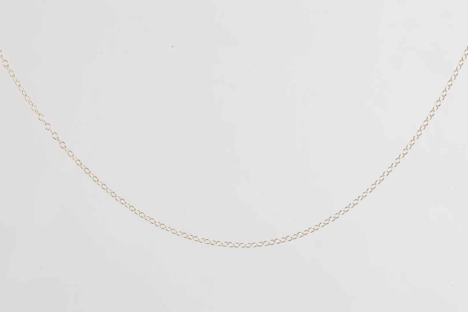 18" 925 Silver Cable Chain Necklace (0.90g.)