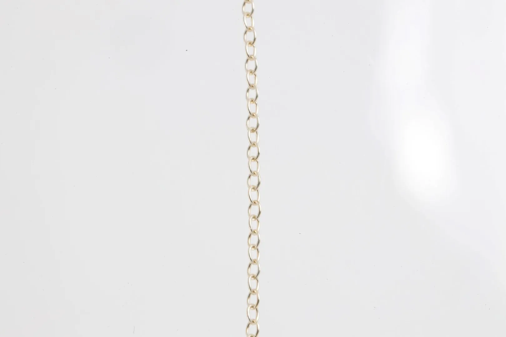 18" 925 Silver Cable Chain Necklace (0.90g.)