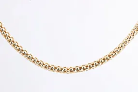 19" 14k Yellow Gold Popcorn Chain (25.00g.)