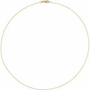 Dainty 1mm Diamond-Cut Bead Chain