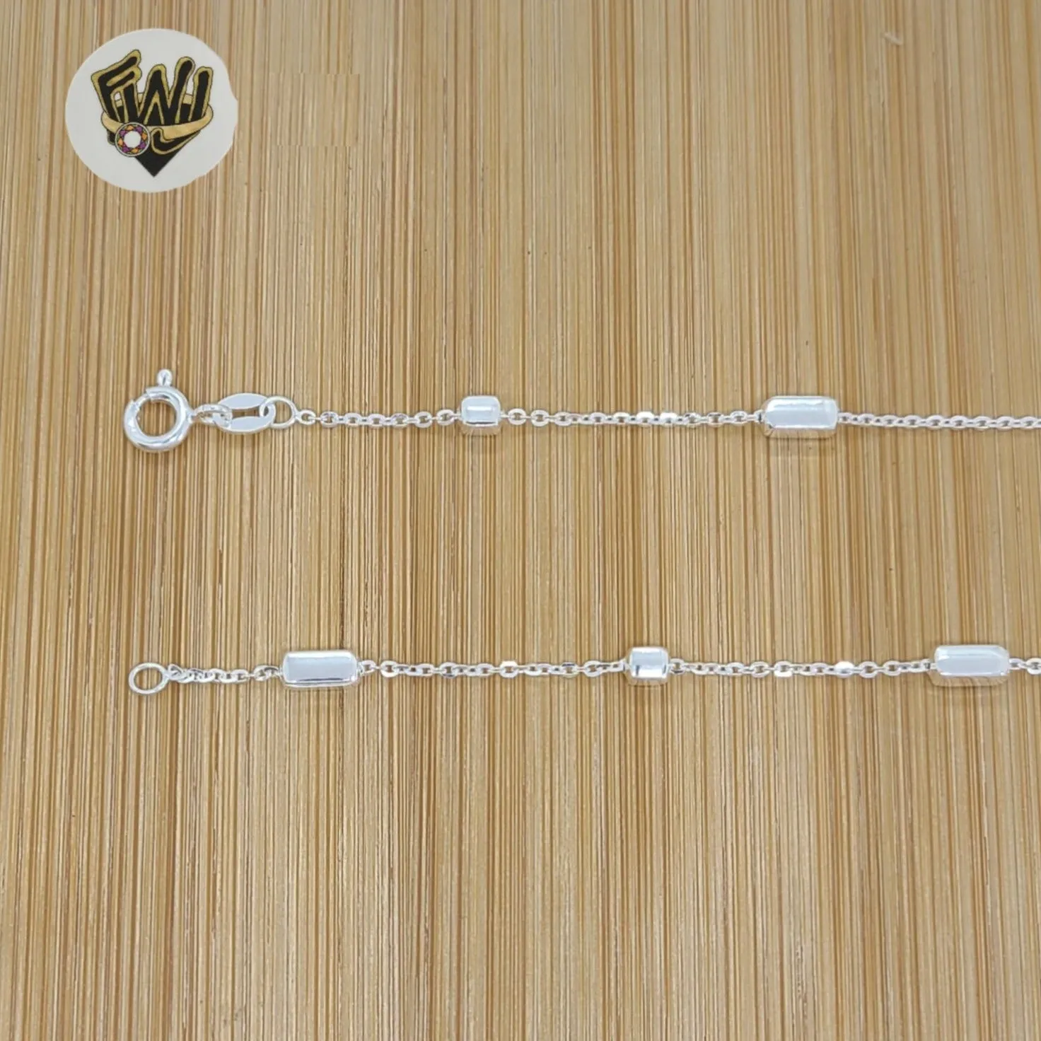 (2-8048-A) 925 Sterling Silver - 3mm Alternative Rolo Link Chain.