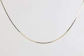 20.5" 14k Yellow Gold Box Chain Necklace (3.32g.)