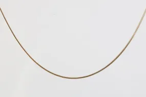 20.5" 14k Yellow Gold Snake Chain Necklace (7.86g.)