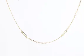 20.5" Yellow Gold Cable Station Chain (5.05g.)