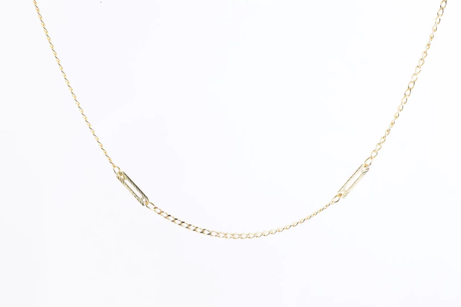 20.5" Yellow Gold Cable Station Chain (5.05g.)