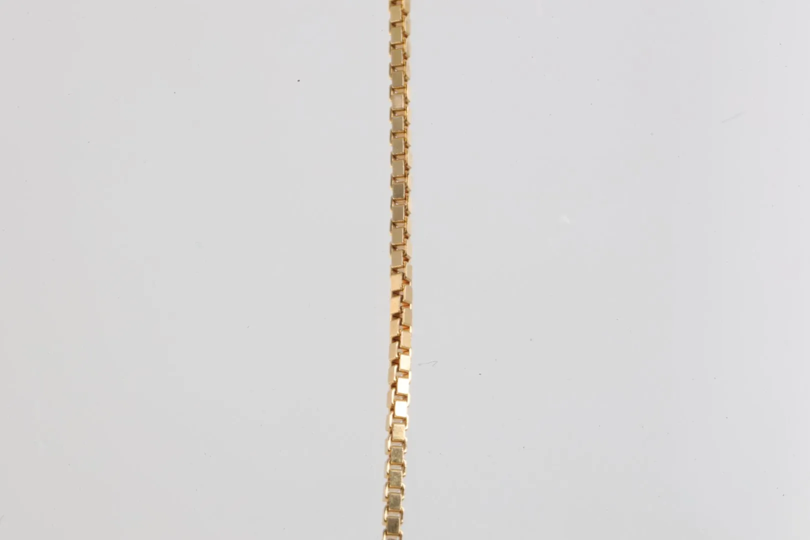 20" 14k Yellow Gold Box Chain Necklace (3.35g.)