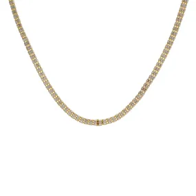 22K Gold Cuban Chain W/ Length 16inches