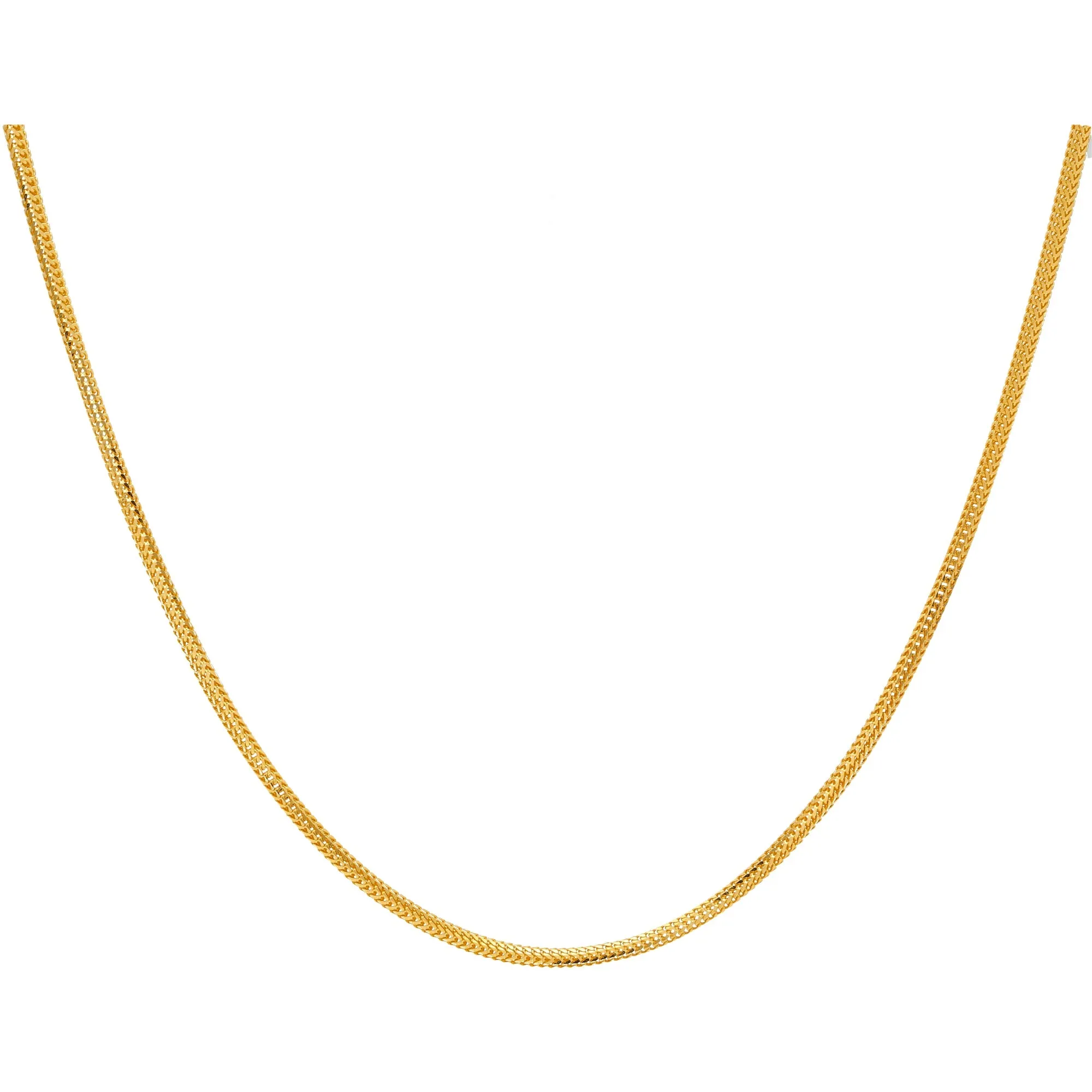 Premium 22K Yellow Gold Chain, 20 inches Length, Weighs 22.9 gm