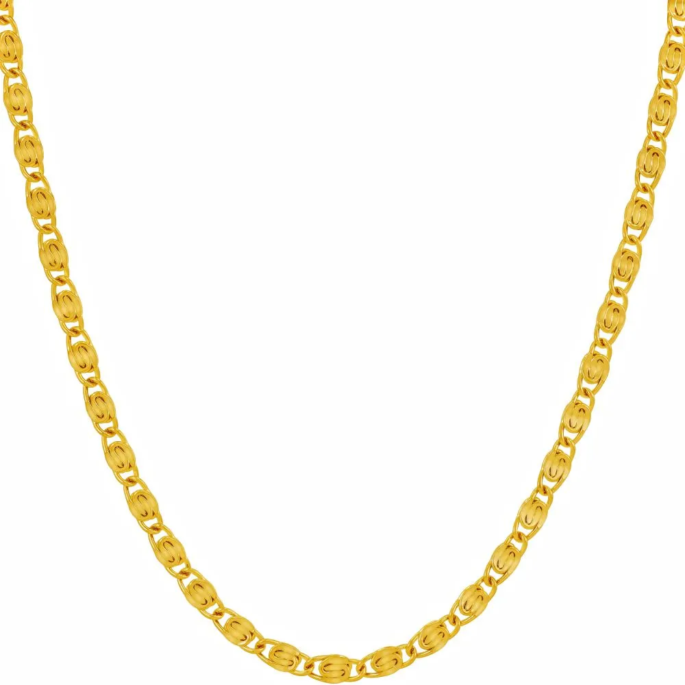 3mm Scroll Chain Necklace