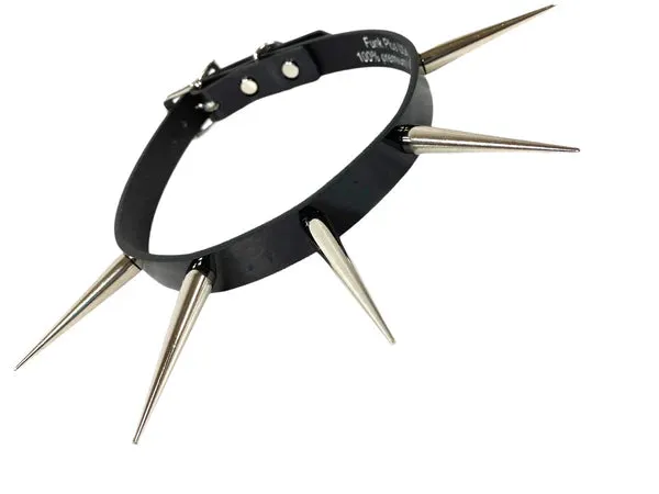 5 Tall XL Spike Choker