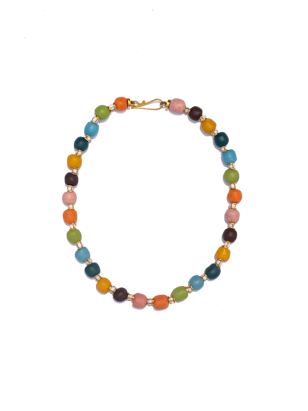 AKETEKETE Krom Multicolour Beaded Necklace