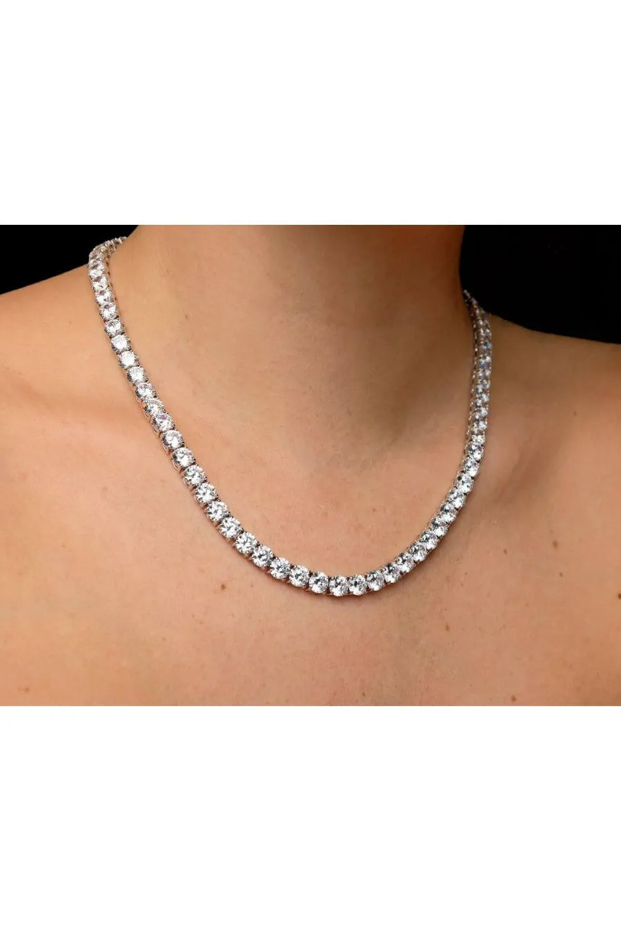 All That Glitters Necklace - Diamond