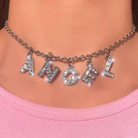 Angel choker necklace ✨