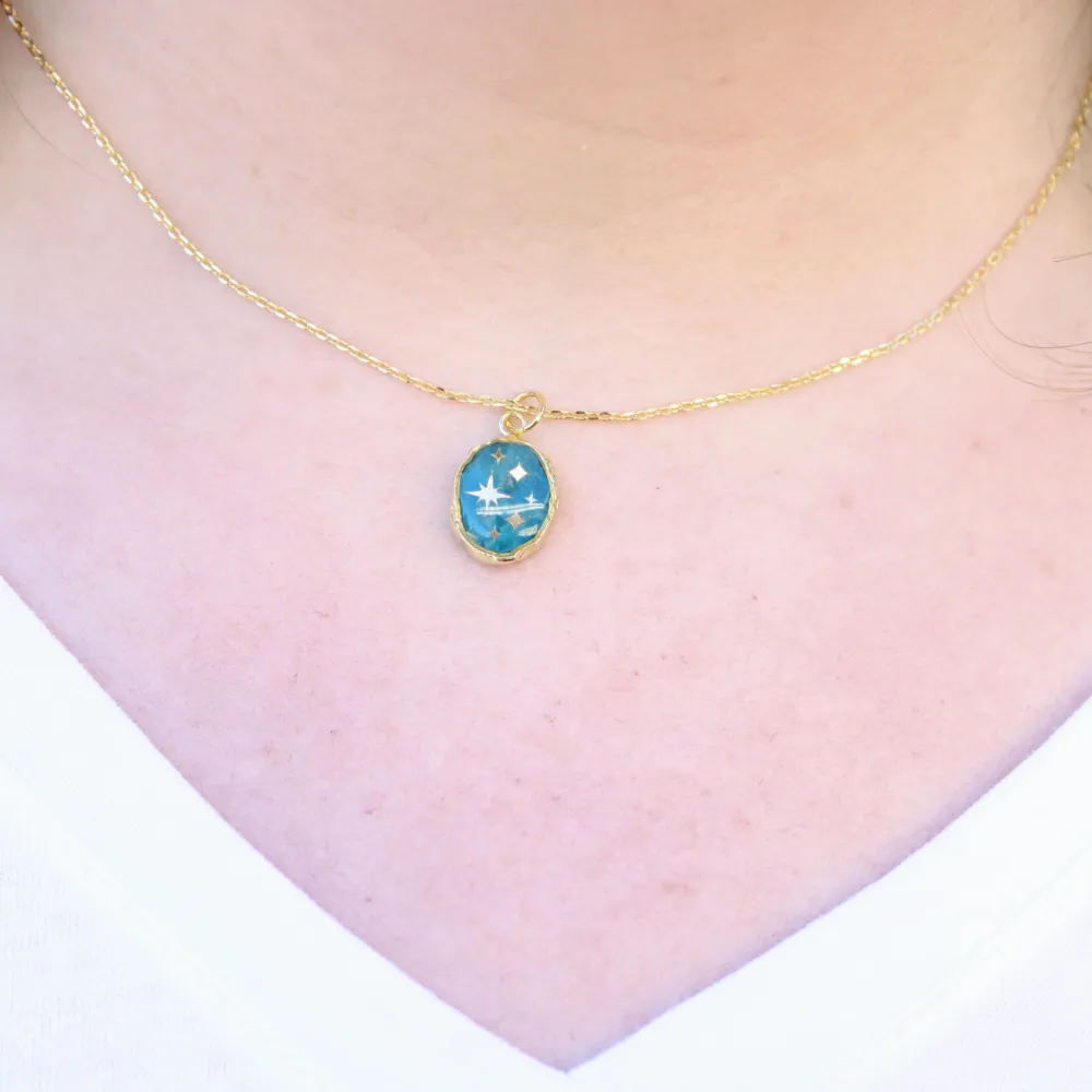 Apatite Evening Stars Necklace