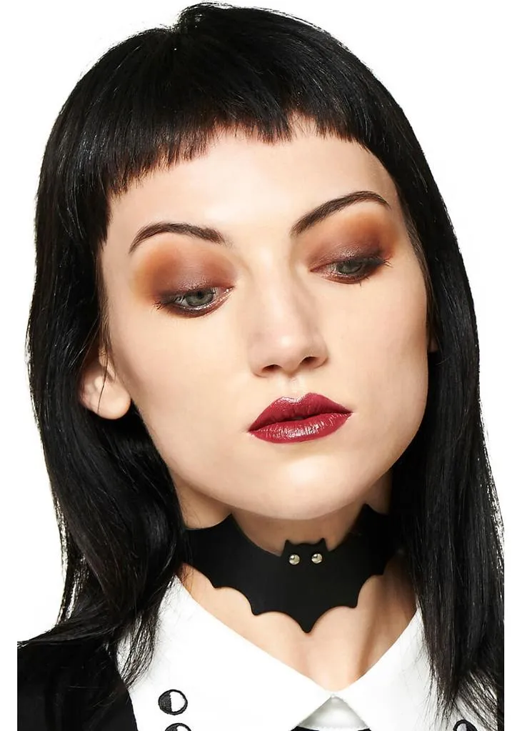 Banned Vespertilio Bat Choker Black