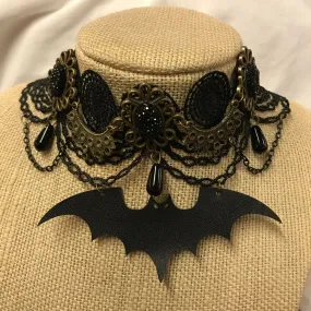 Bat Lace Choker