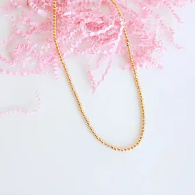 Beaded Blondes | Lauren Necklace in Gold