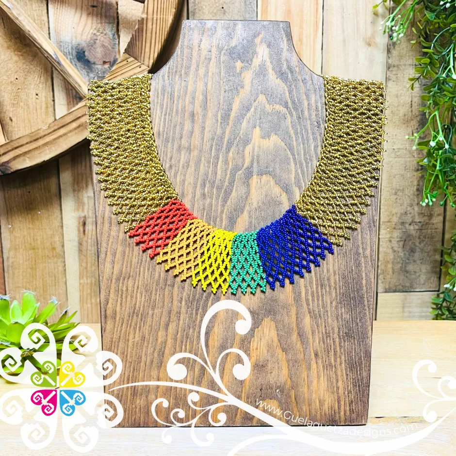 Beaded Cleopatra Choker - Pride Collection