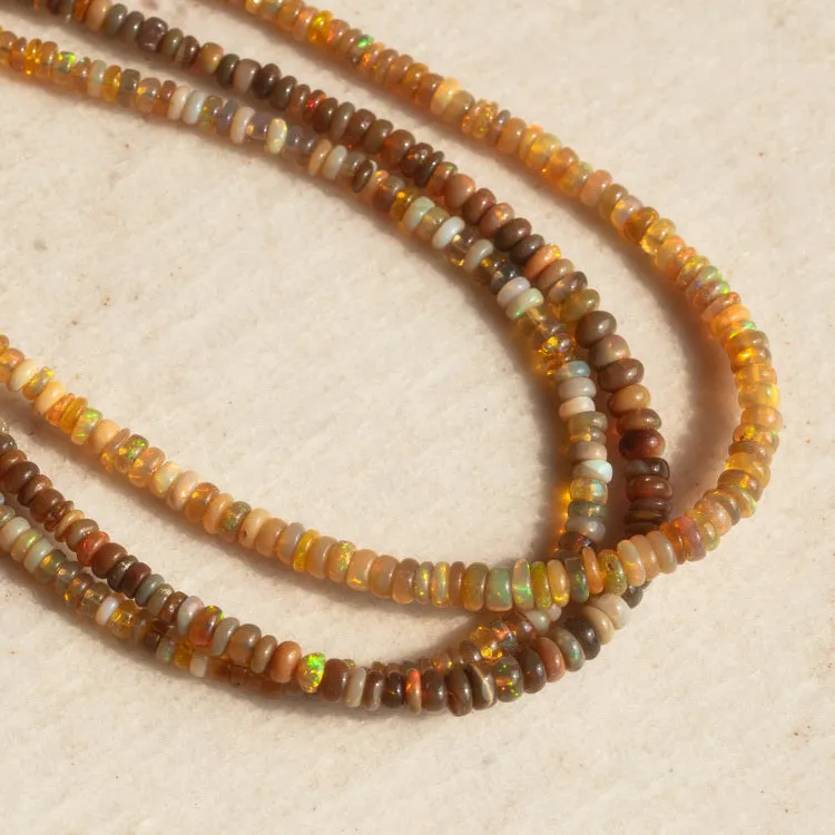 Beaded Gemstone Necklace