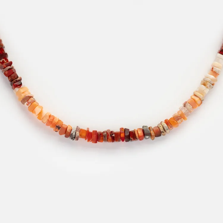 Beaded Gemstone Necklace