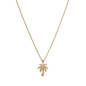 Beaded Palm Tree Necklace