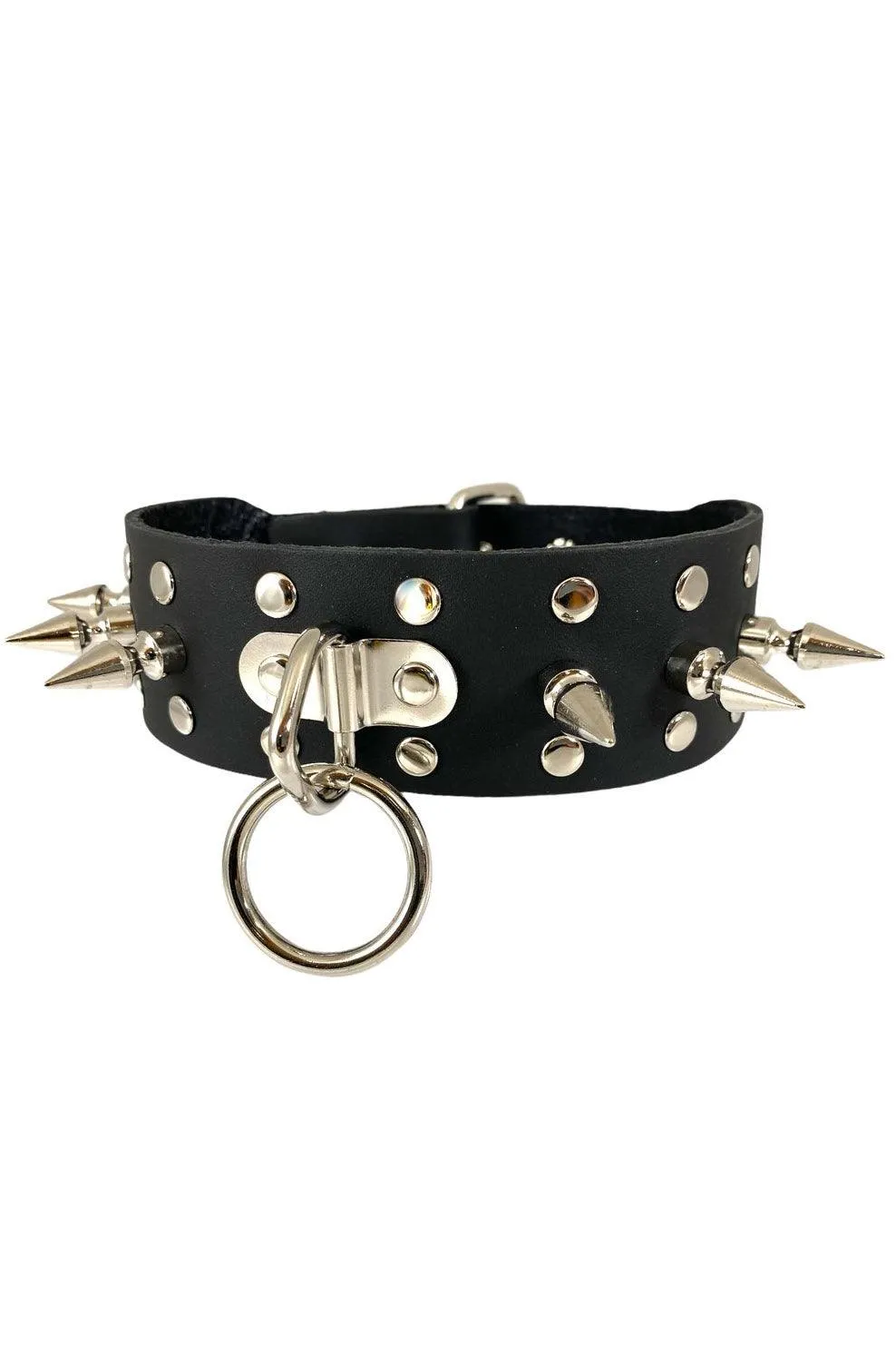 Beast Unleashed Spiked Collar