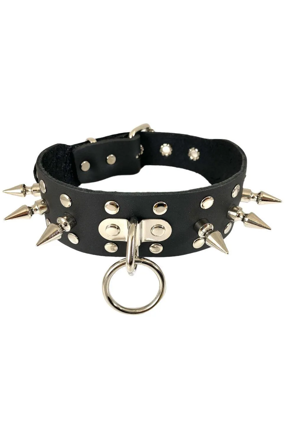 Beast Unleashed Spiked Collar