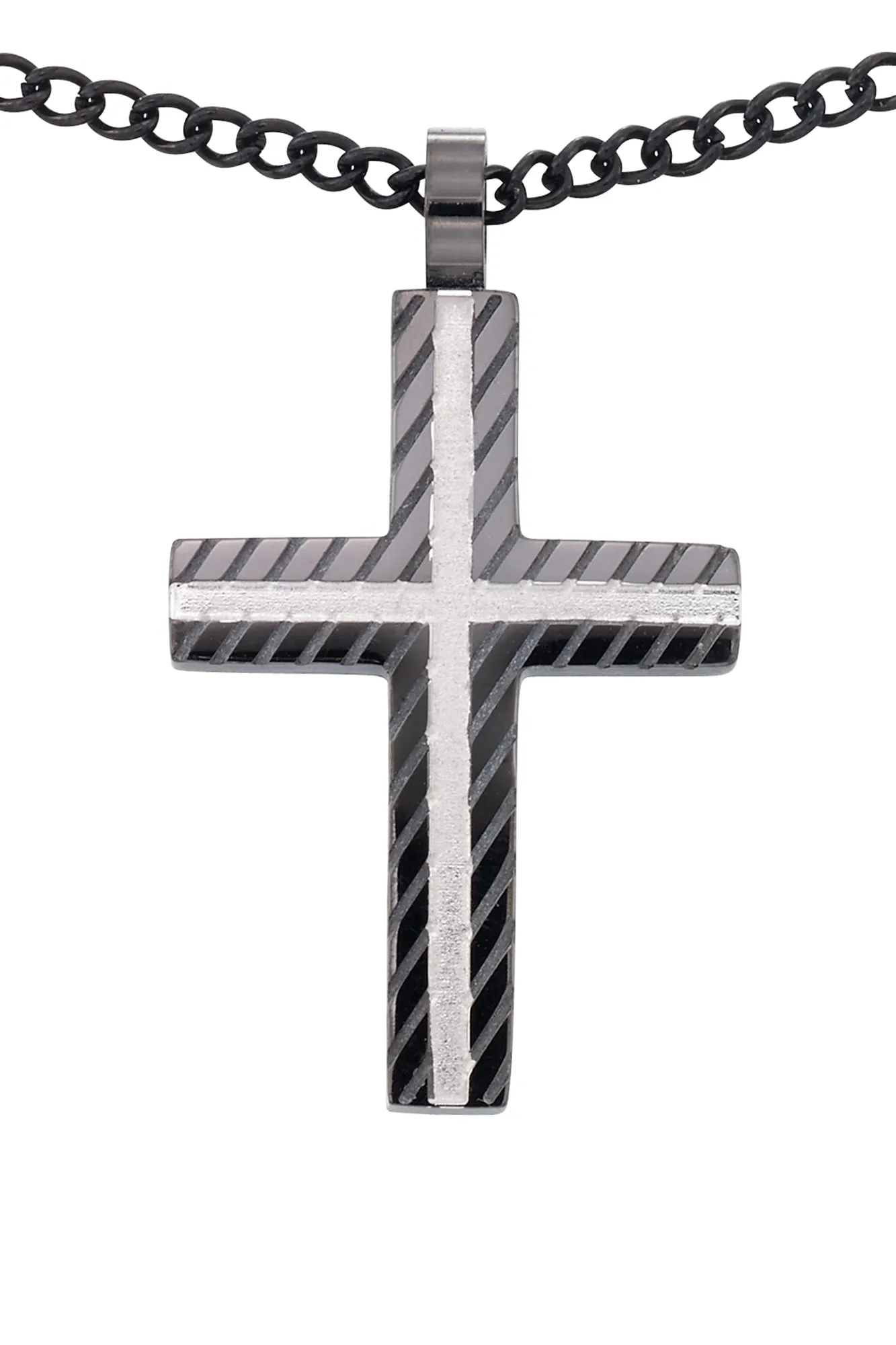 Black Cross Pendant