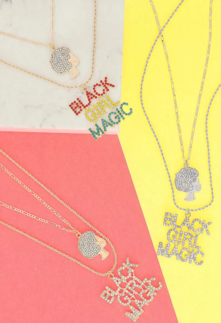 BLACK GIRL MAGIC NECKLACE COMBO