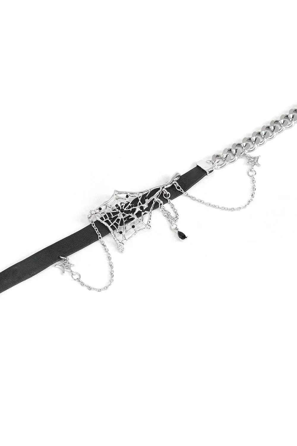 Black Window Chain Choker