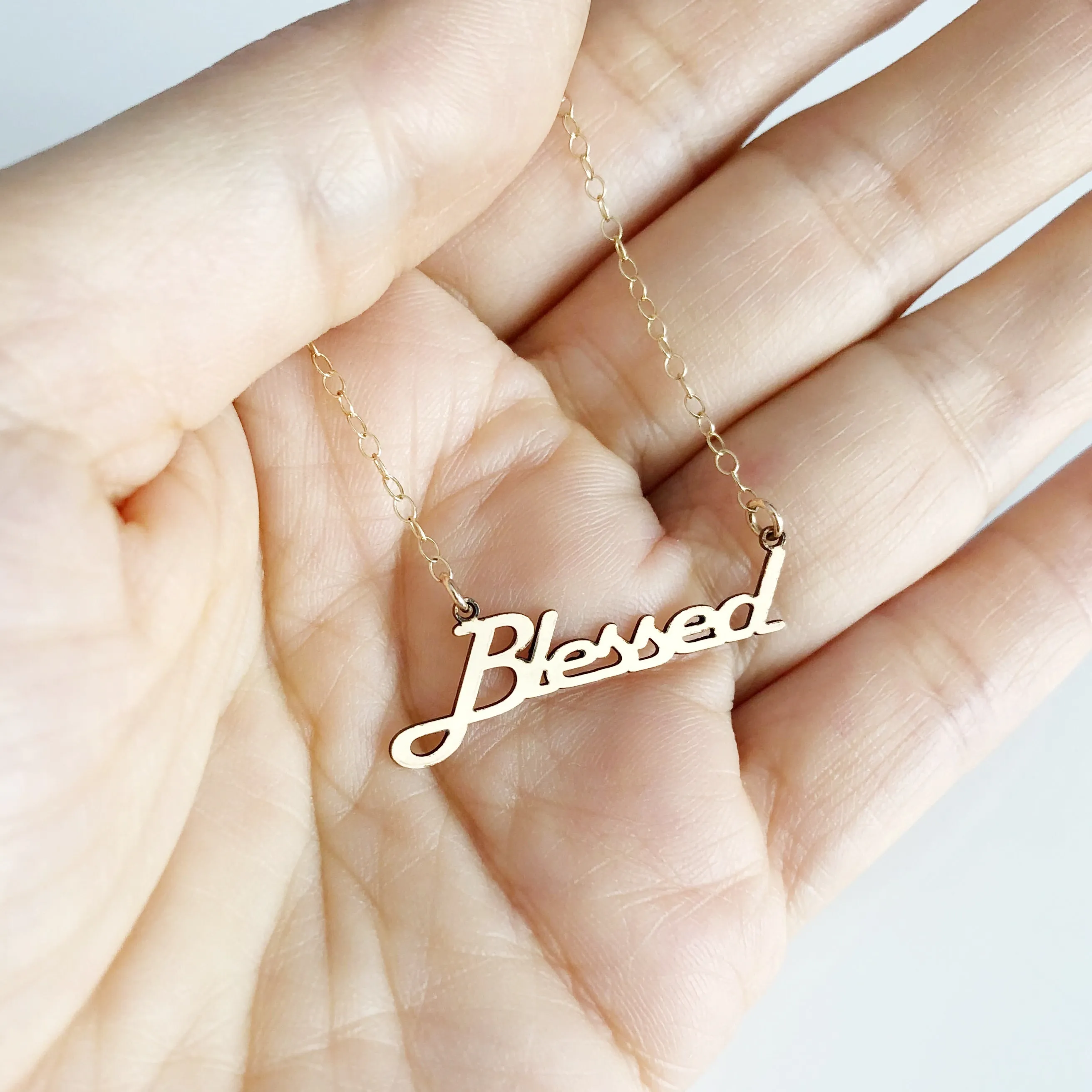 BLESSED Necklace (N284)