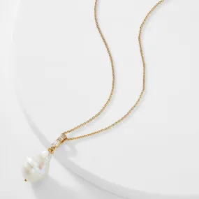 BOHEME XL PEARL PENDANT NECKLACE