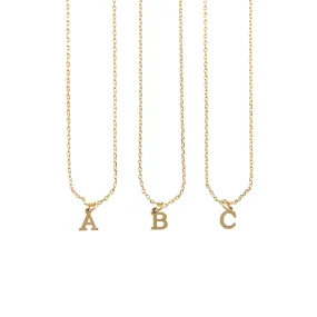 Brenda Grands Jewelry - Dainty Love Initial Necklace