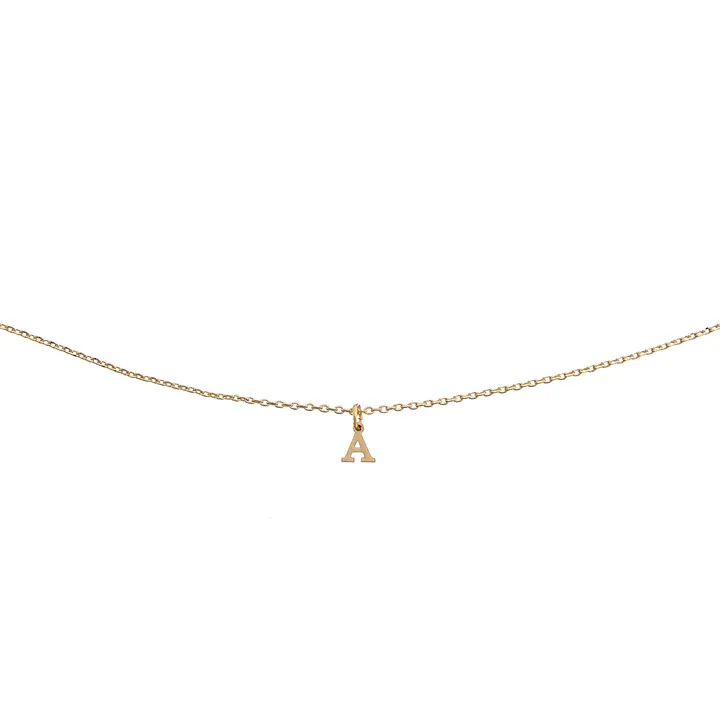 Brenda Grands Jewelry - Dainty Love Initial Necklace