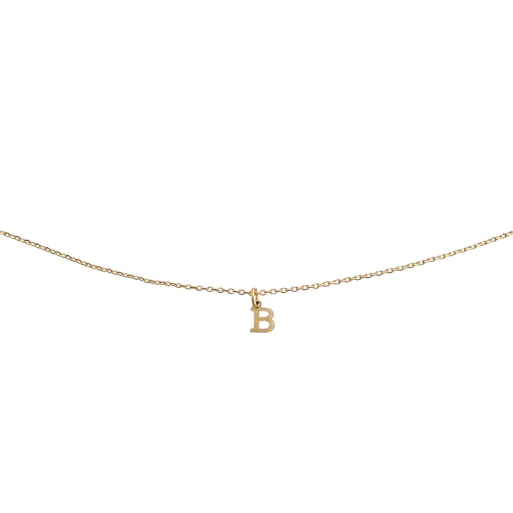 Brenda Grands Jewelry - Dainty Love Initial Necklace