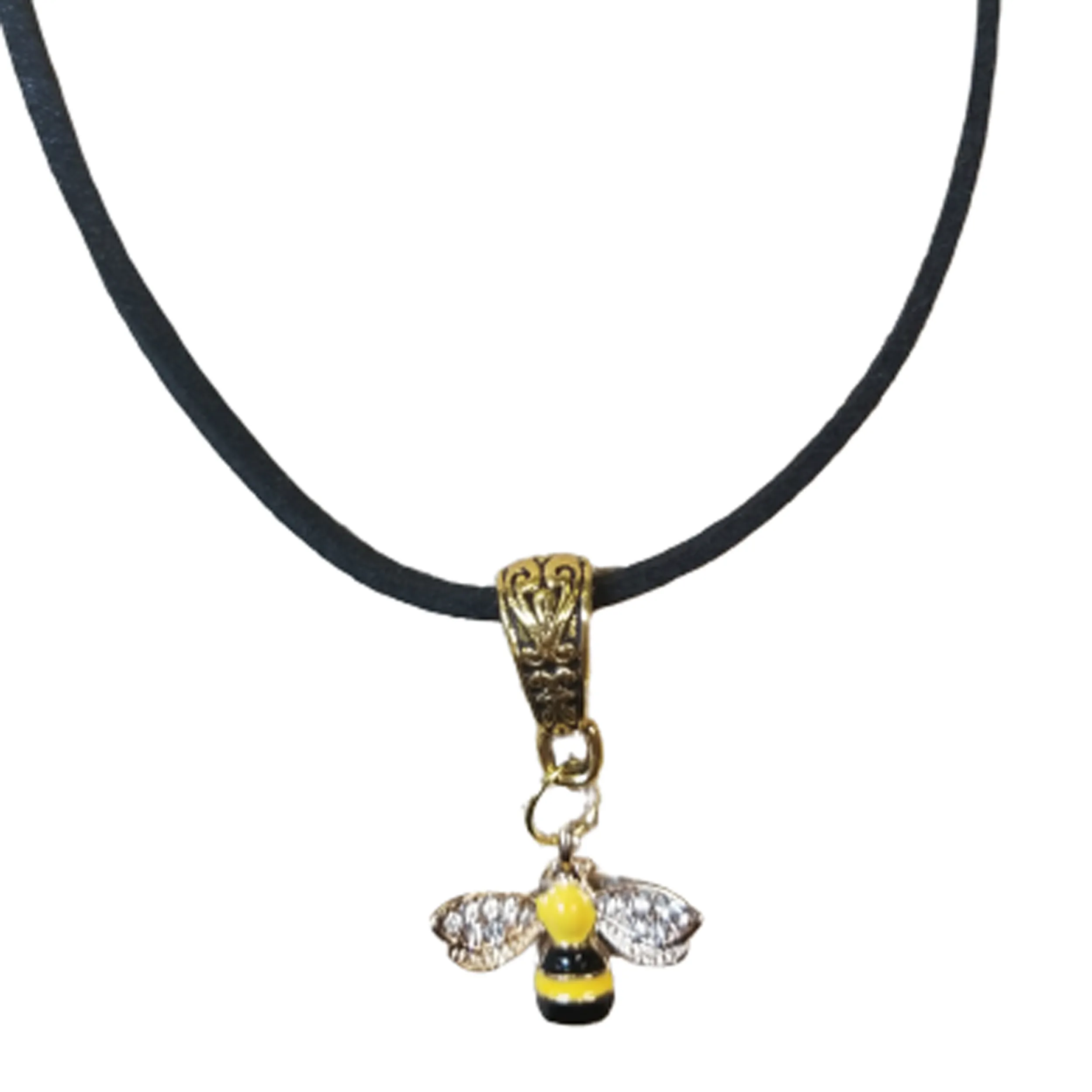 Bumble Bee Pendant Necklace