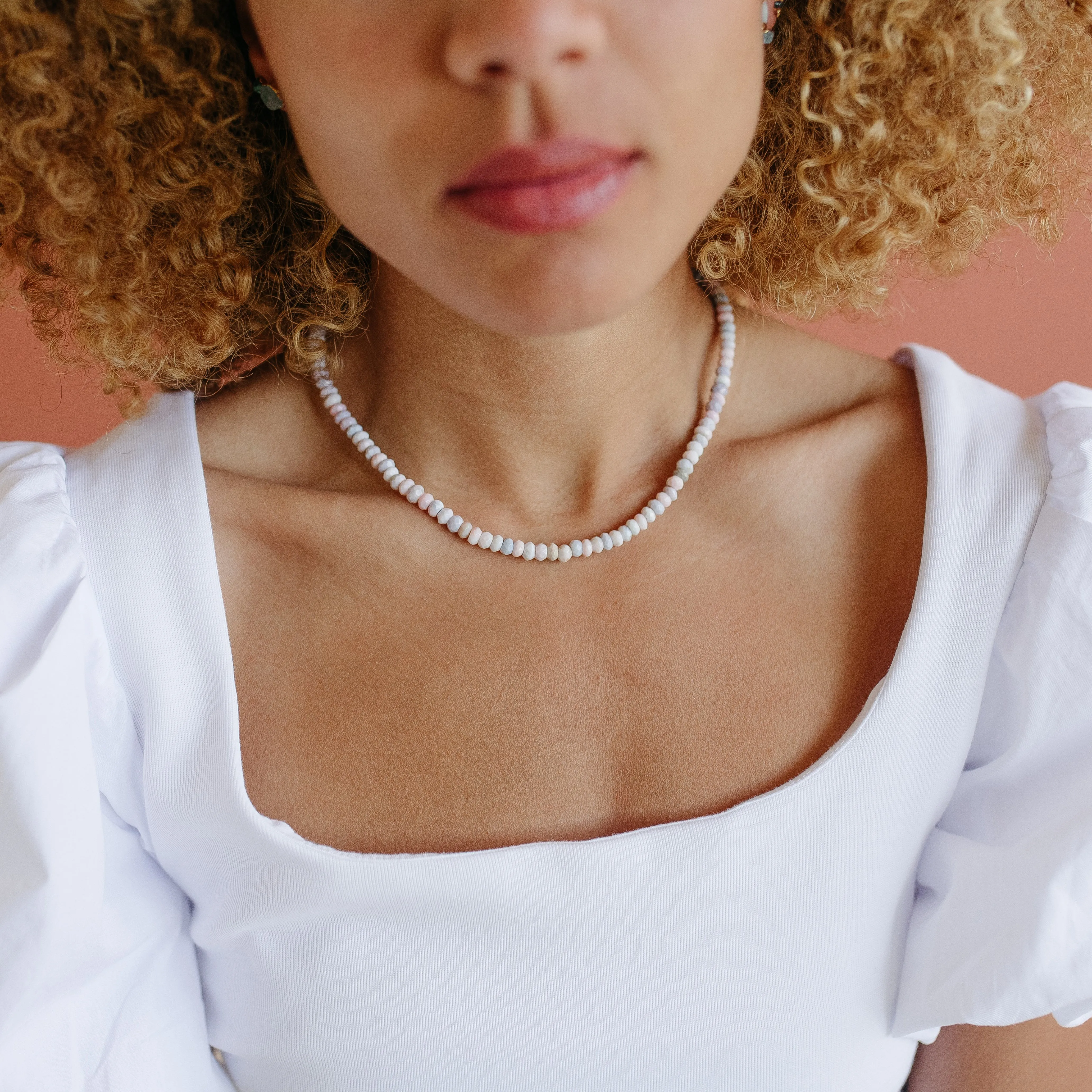 Candy Opal Beaded Necklace