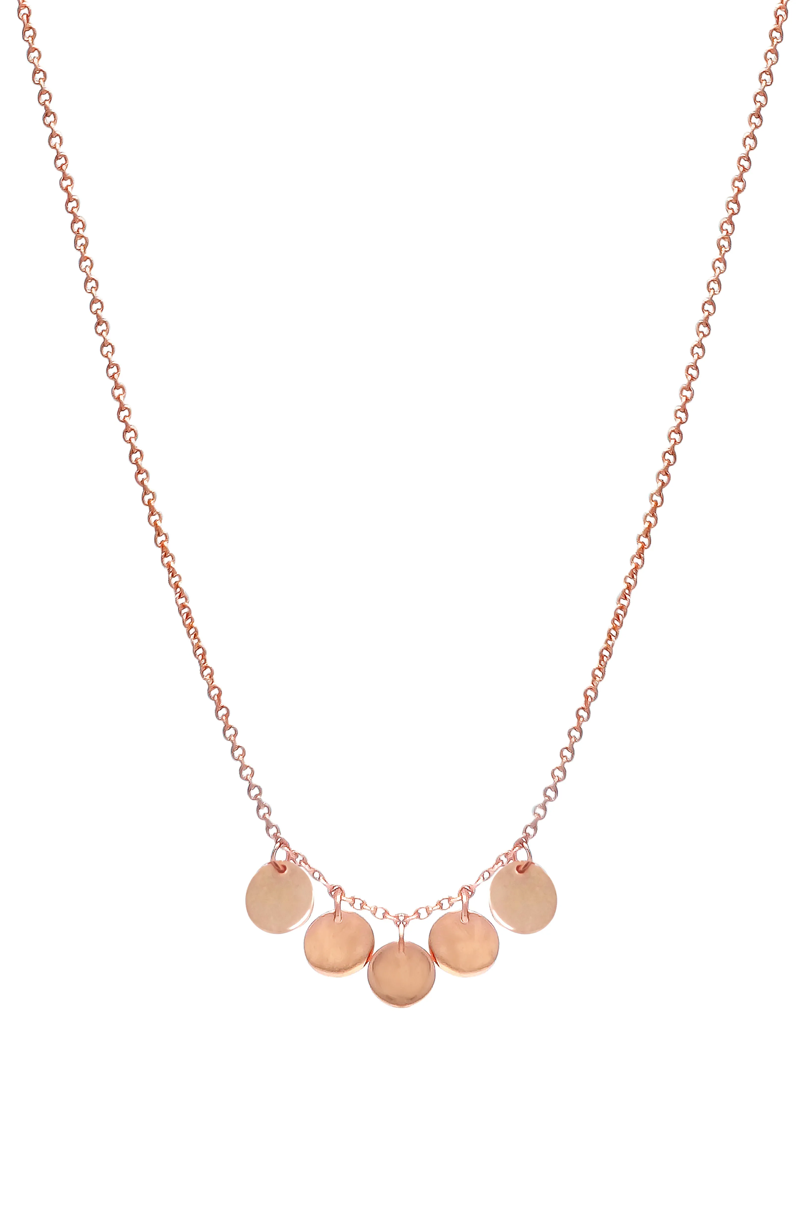 Classic Circology Gold Plated Mini Sterling Silver Necklace