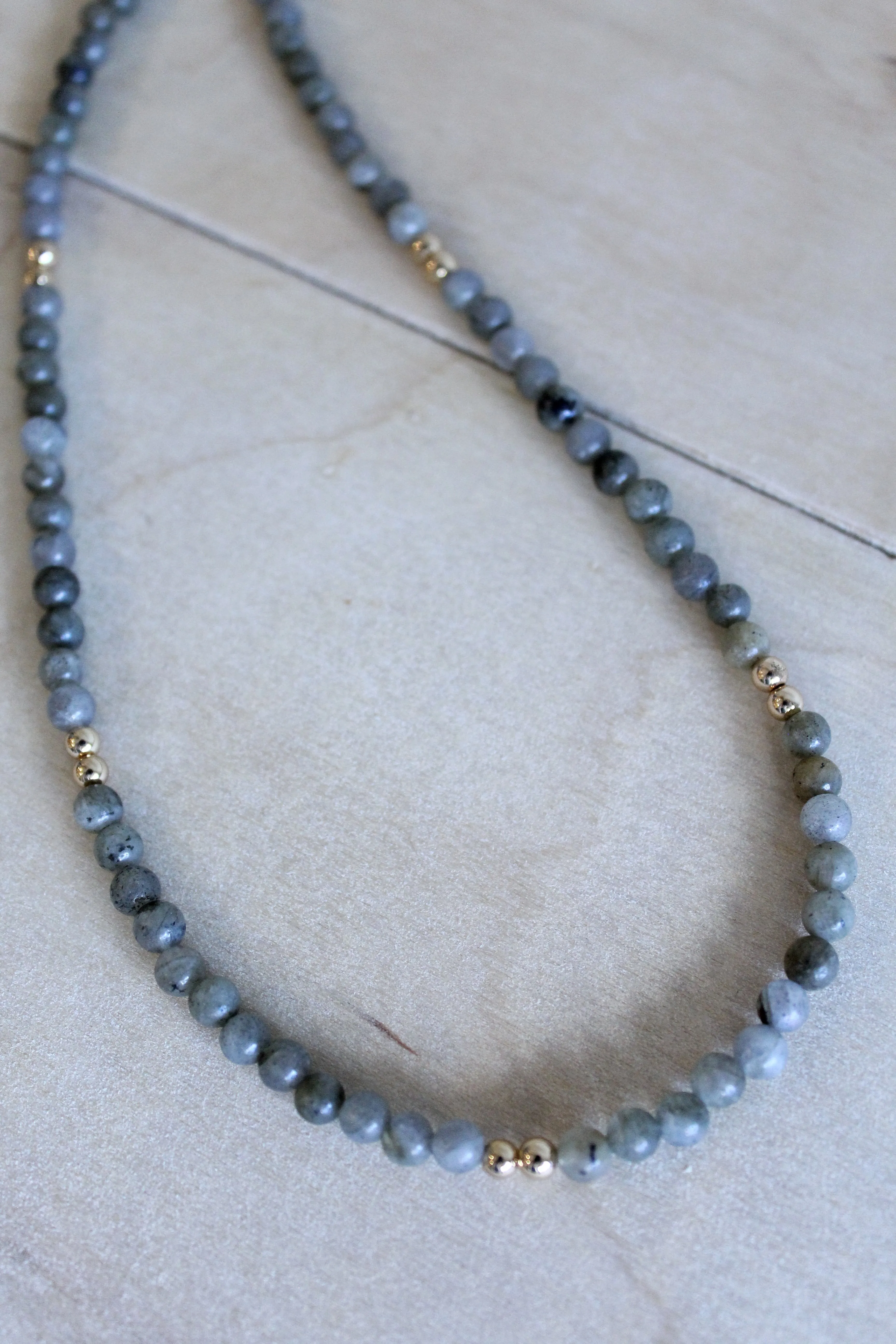 Classic Gemstone Choker Necklace by Studio Thorne