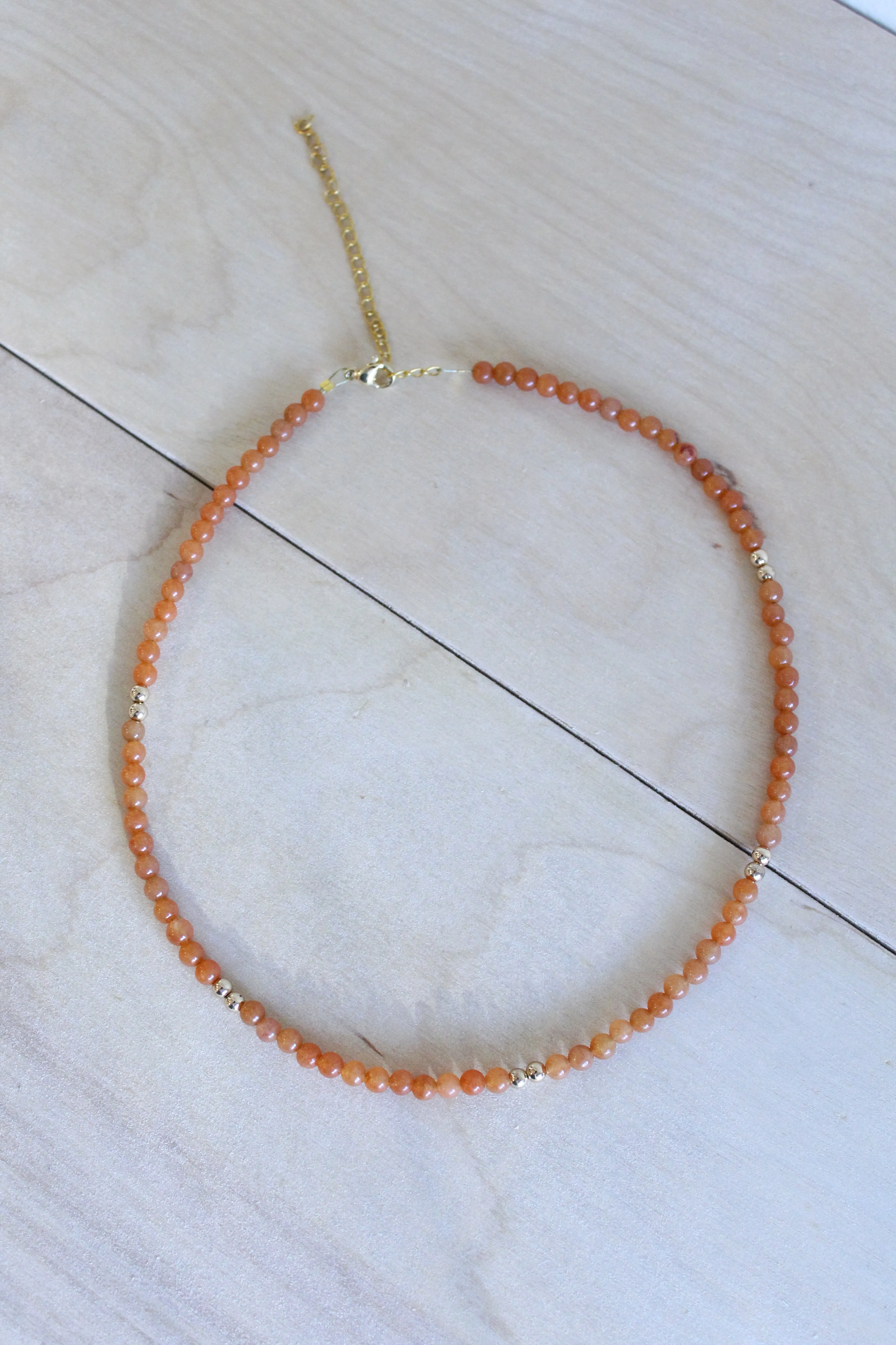 Classic Gemstone Choker Necklace by Studio Thorne