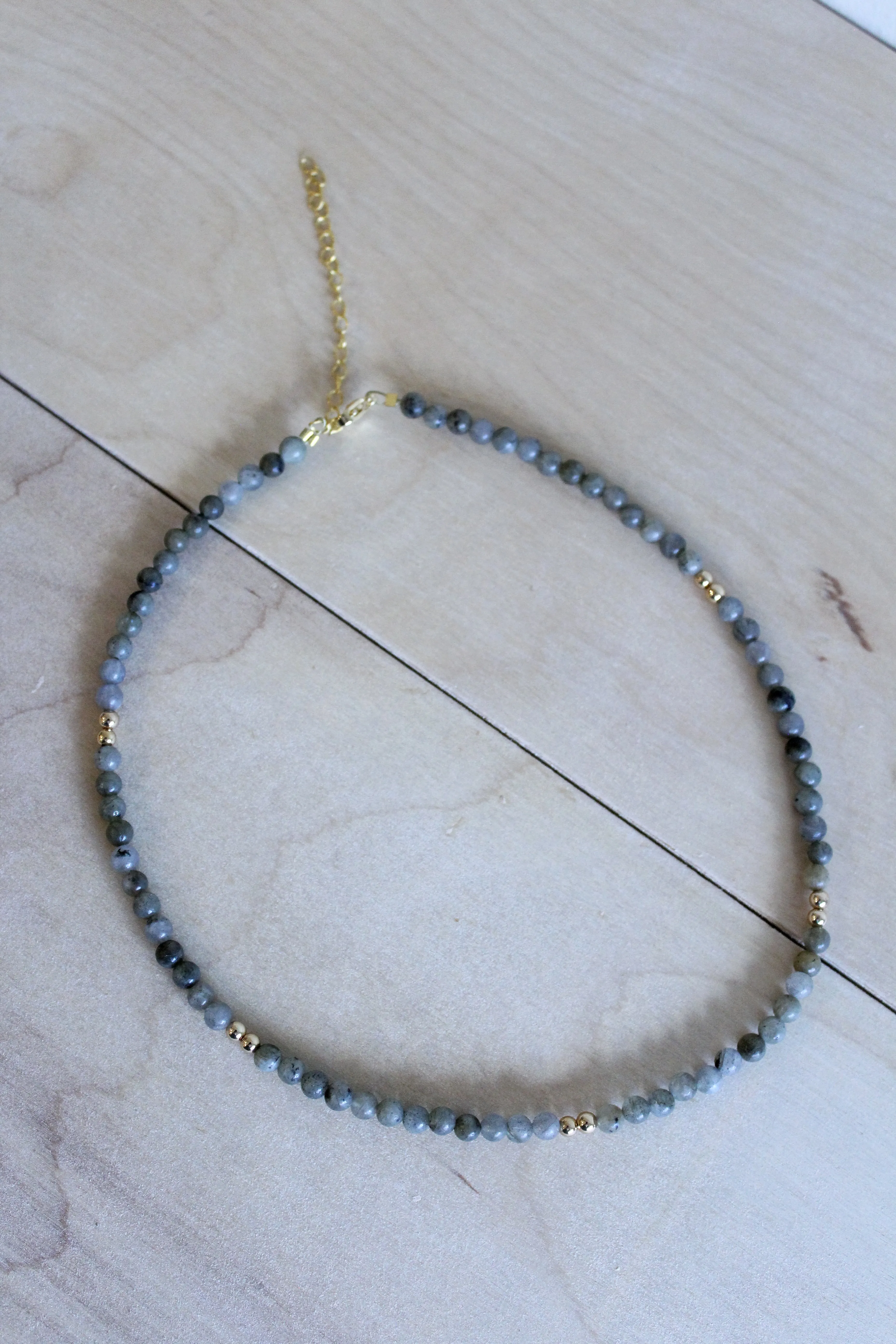 Classic Gemstone Choker Necklace by Studio Thorne