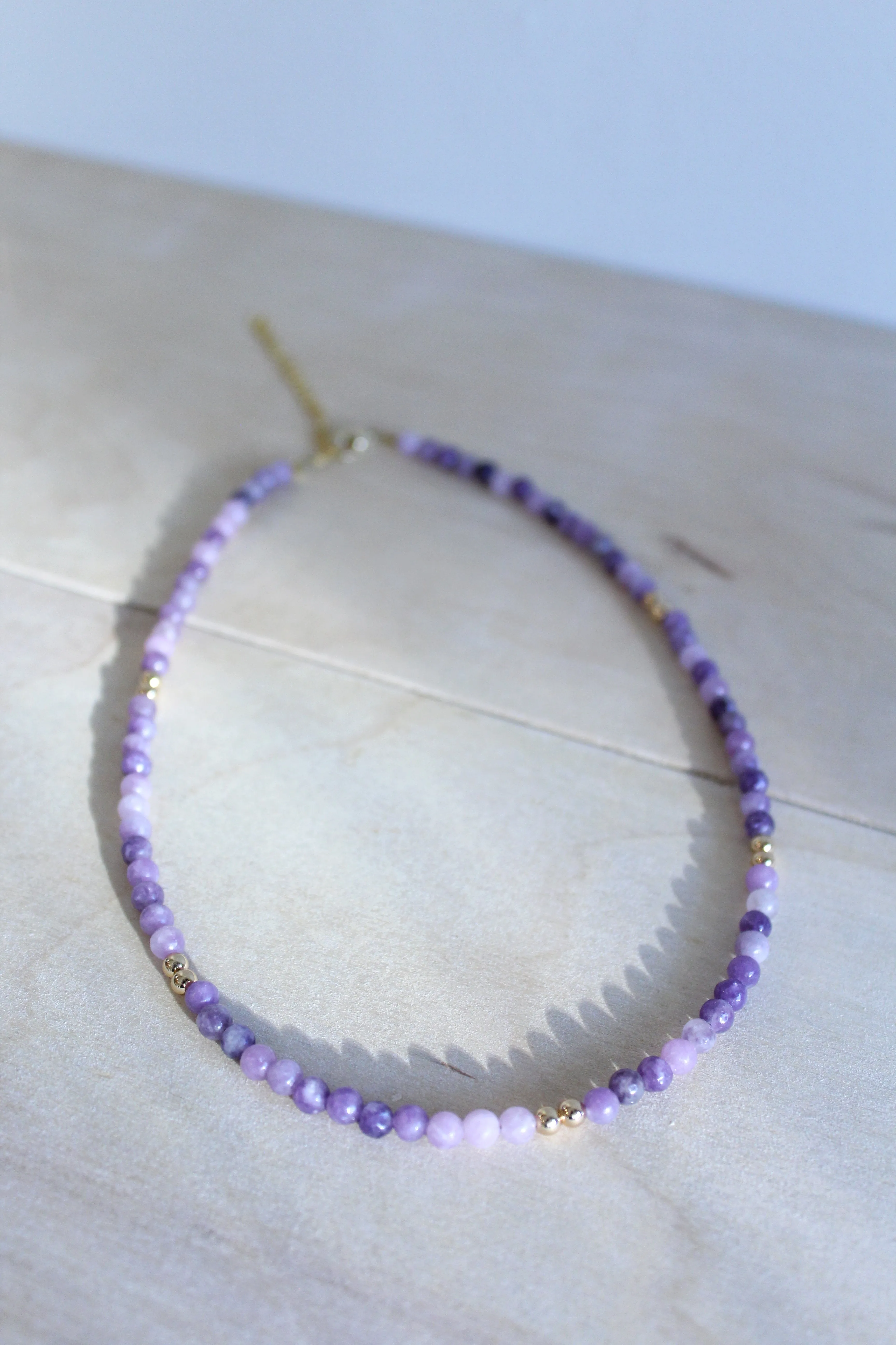 Classic Gemstone Choker Necklace by Studio Thorne