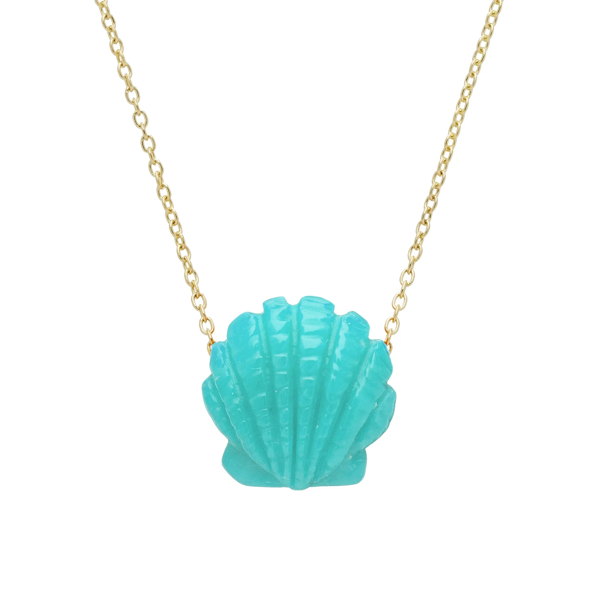 CONCHA TURQUOISE NECKLACE