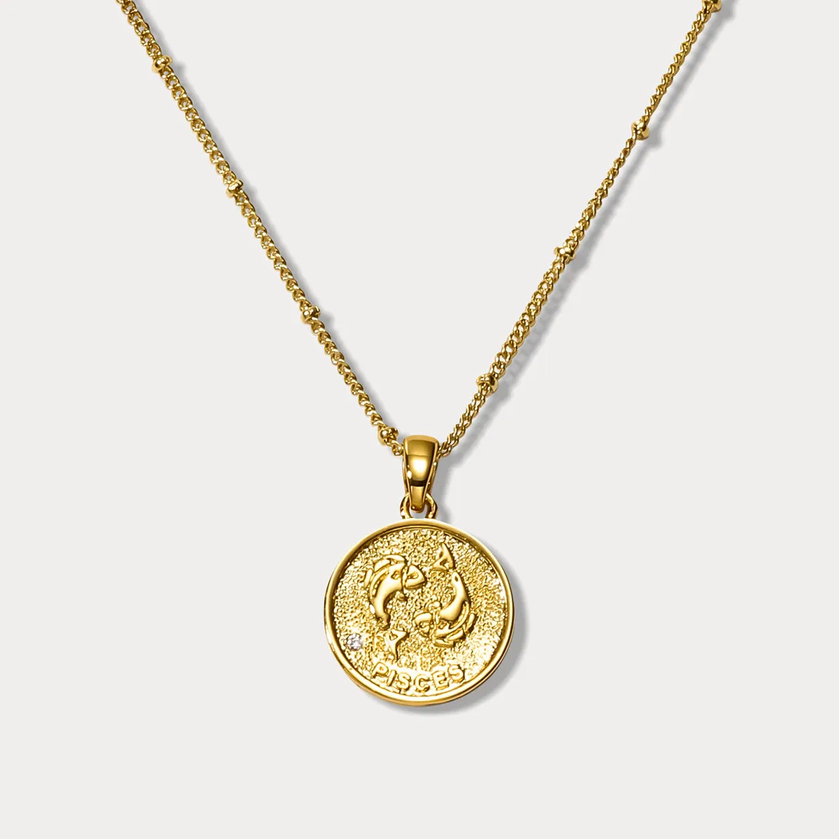 Constellation Coin Pendant Necklace