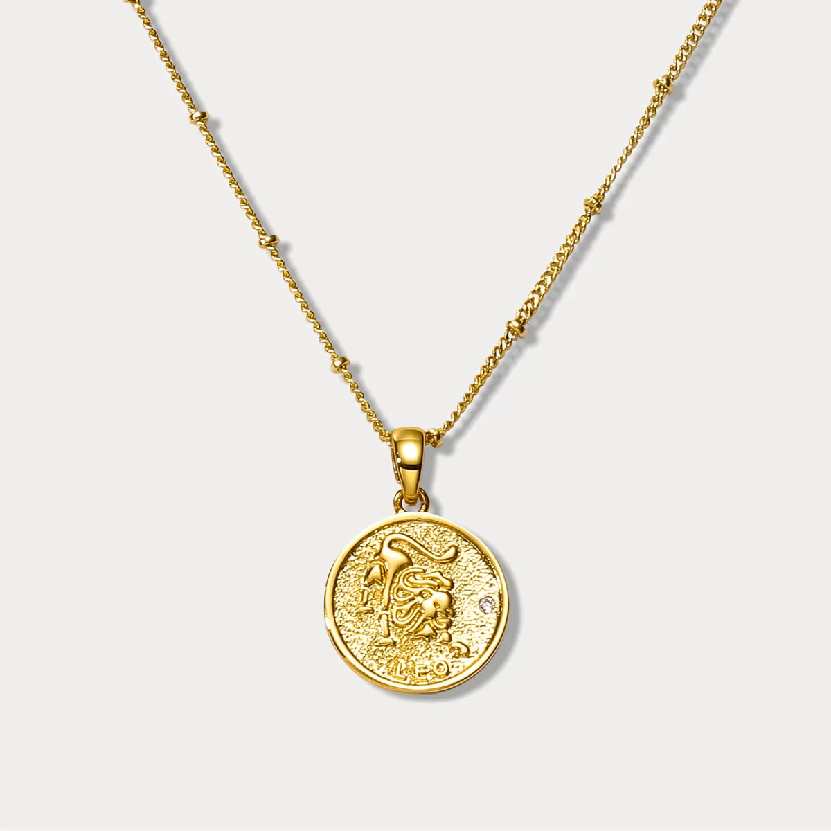 Constellation Coin Pendant Necklace