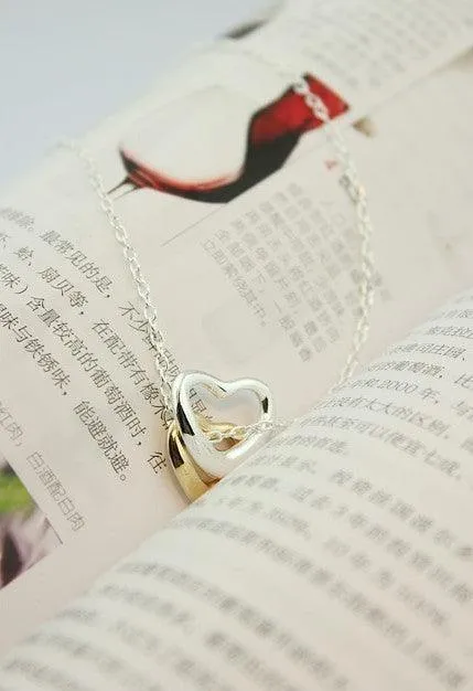 DOUBLE HEART, DOUBLE LOVE NECKLACE