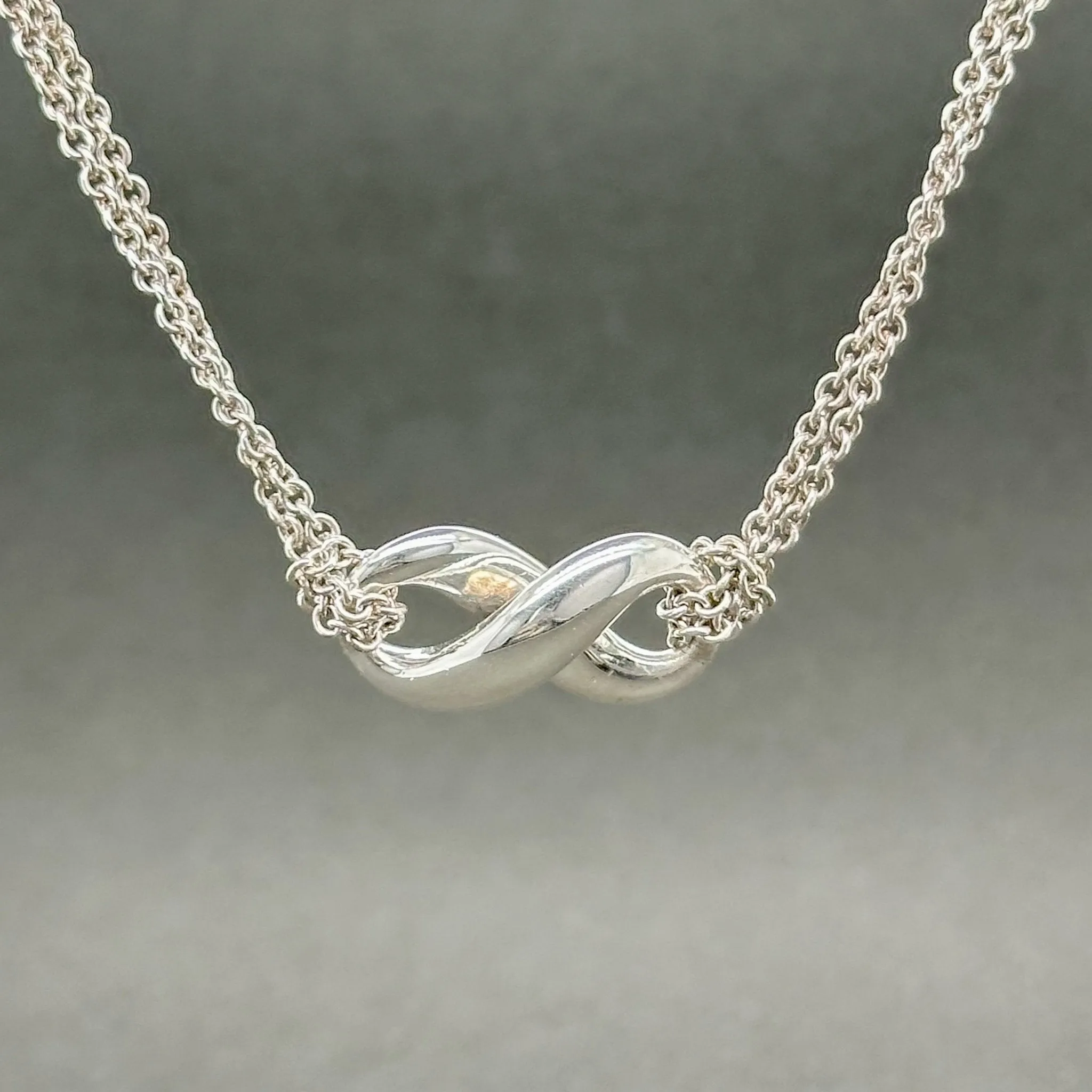 Estate Tiffany & Co. SS Infinity Necklace