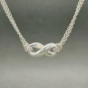 Estate Tiffany & Co. SS Infinity Necklace